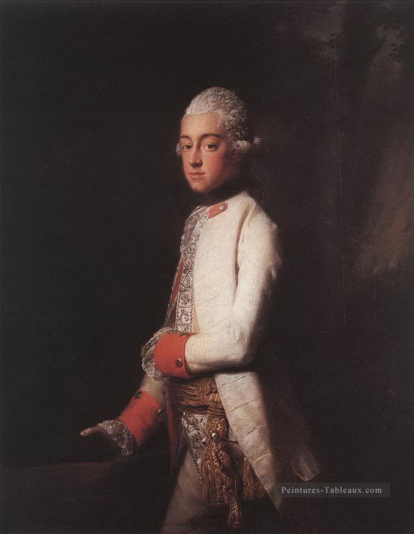 Prince George Augustus de Mecklembourg Strelitz Allan Ramsay portraiture classicisme Peintures à l'huile